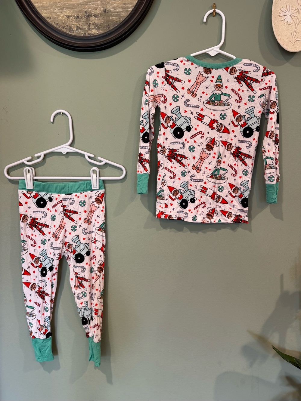 MONKEEROOS pajamas; bamboo toddler pajamas - Picture 4 of 6